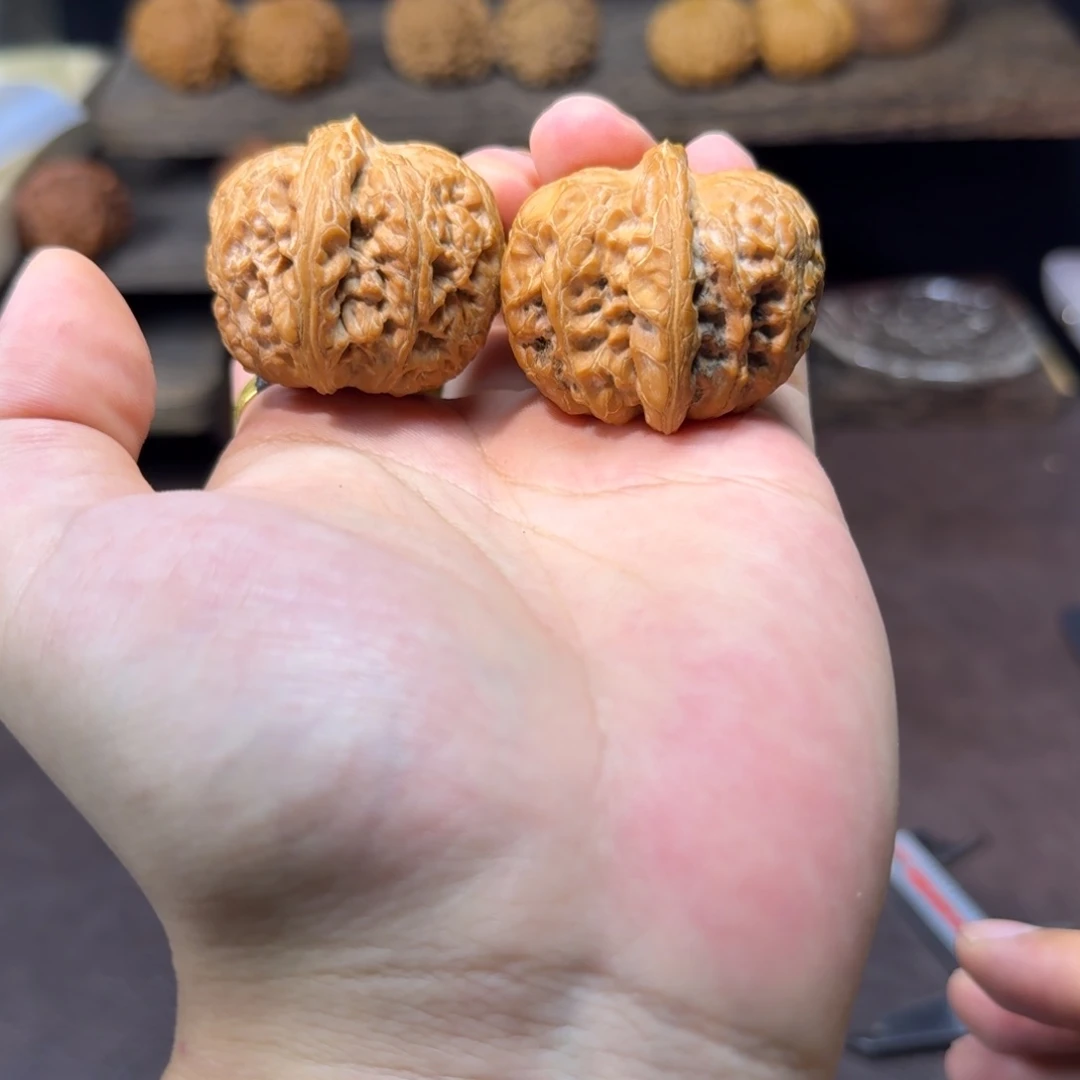 君***双文玩核桃把件全品40元宝