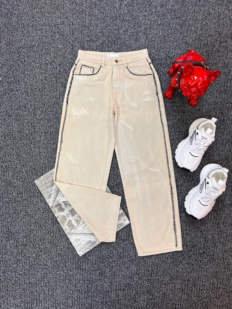 【JDKJ】潮品轻奢高端气质休闲重工男士夏季直筒牛仔裤K80