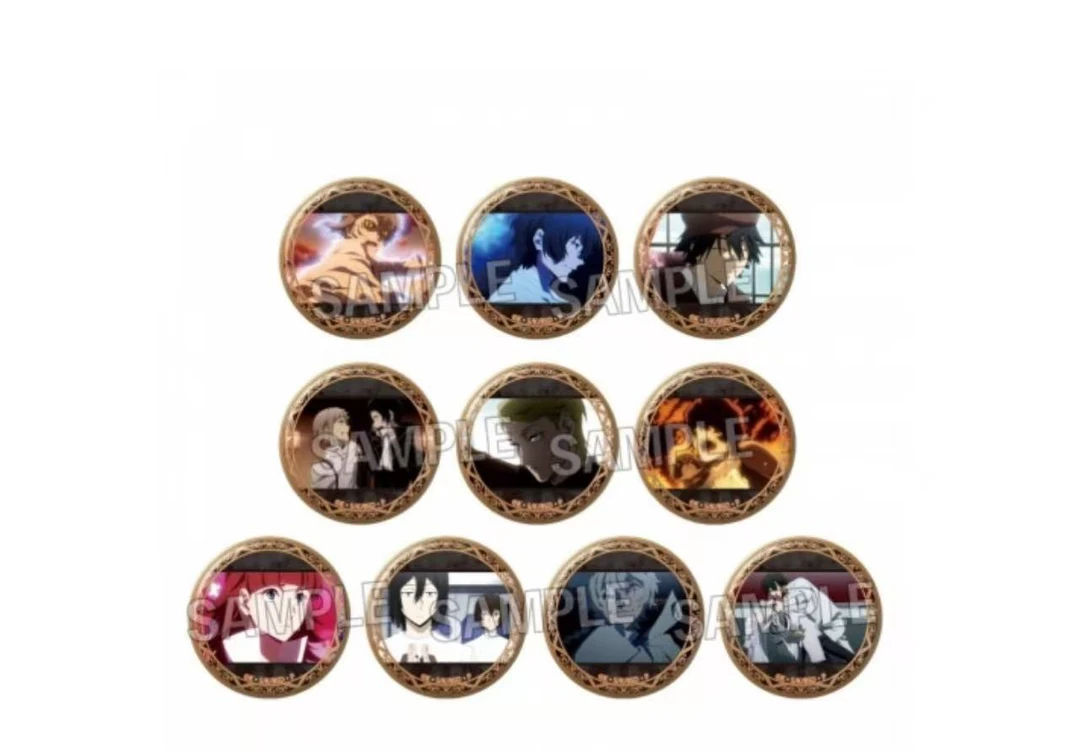 【文豪野犬】场面写镂空花边吧唧/和服款待吧唧 周边盲盒