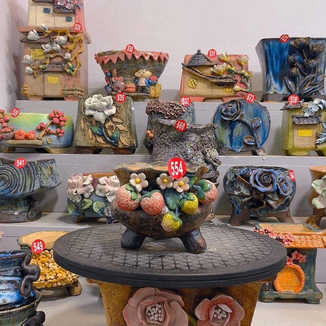 微瑕554 号陶然花器厂家直销