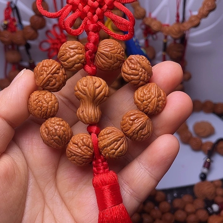 吊坠桃核龙纹桃枭