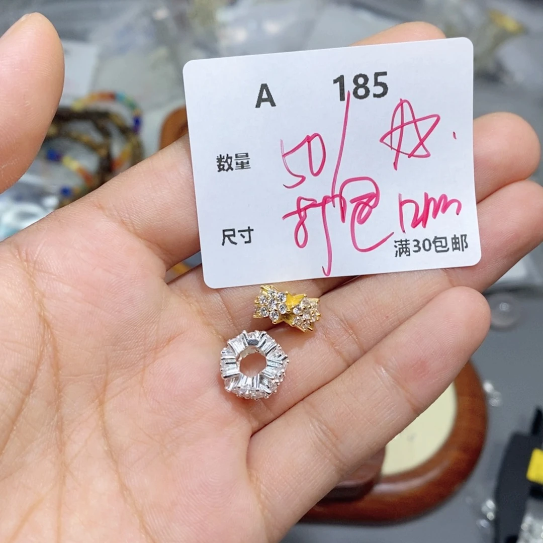 银S925镶嵌颈饰水晶A185