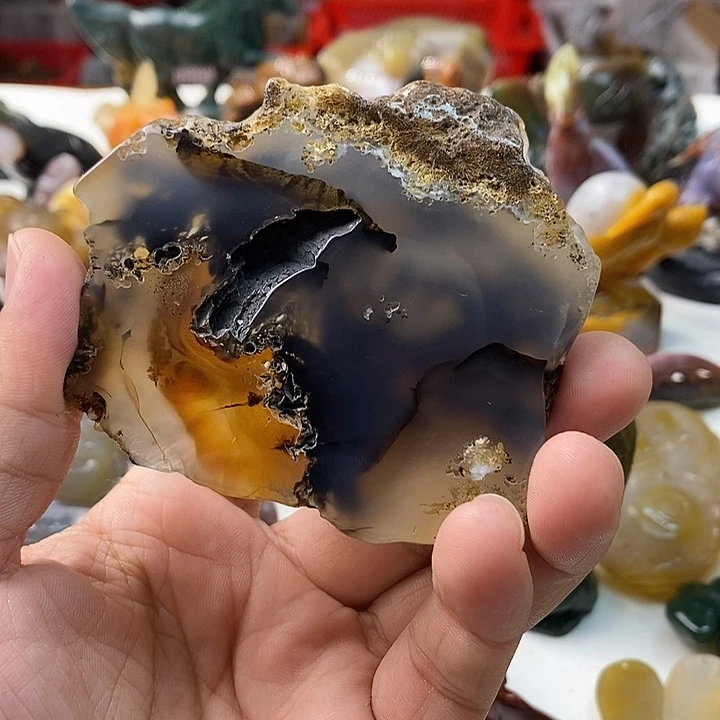 合金颈饰玛瑙/玉髓