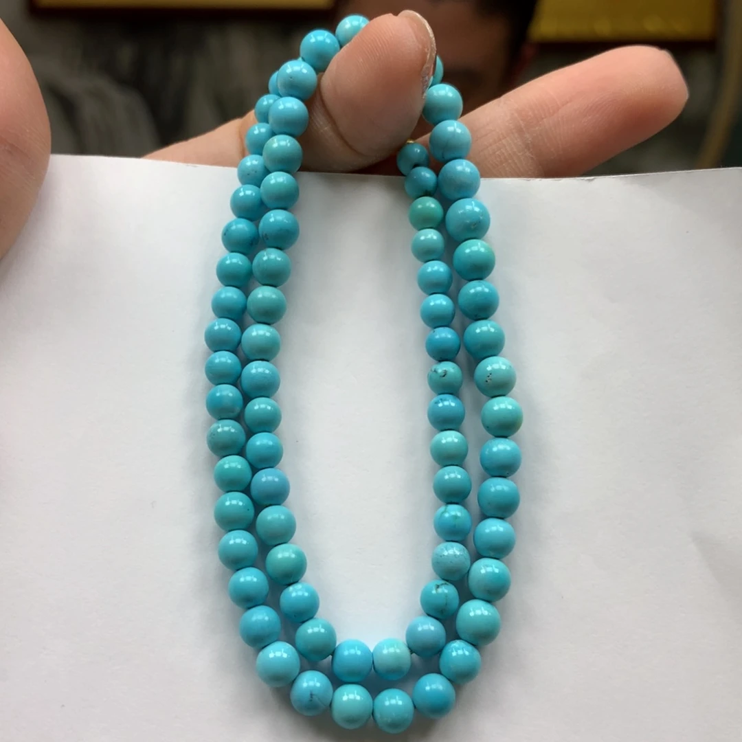 绿松石长链未镶嵌