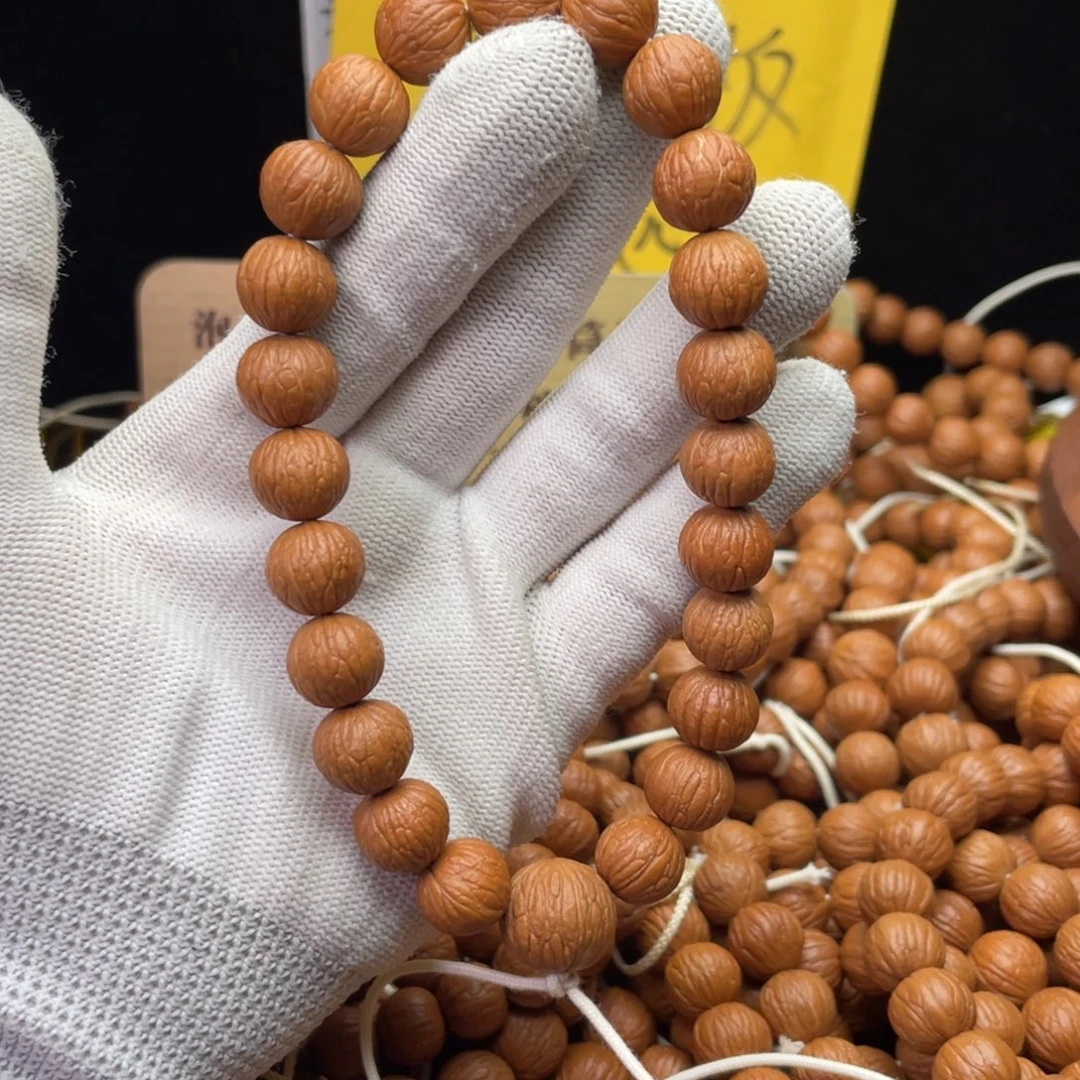 猴头核桃手串凤羽手持12同