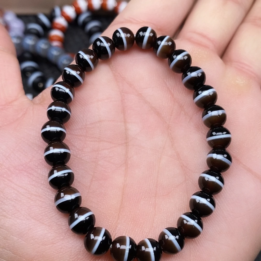 玛瑙/玉髓未镶嵌手链