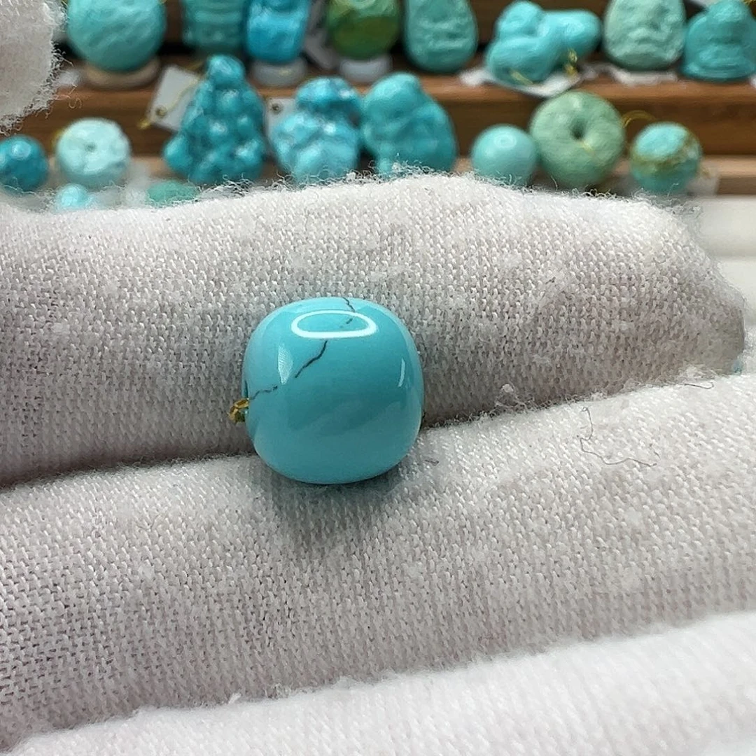 绿松石老型珠 未镶嵌