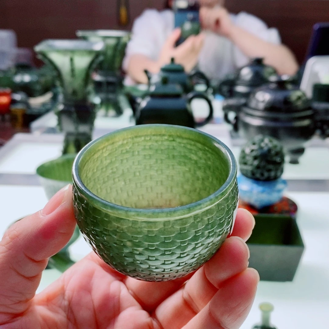 和田玉（青玉）未镶嵌摆件