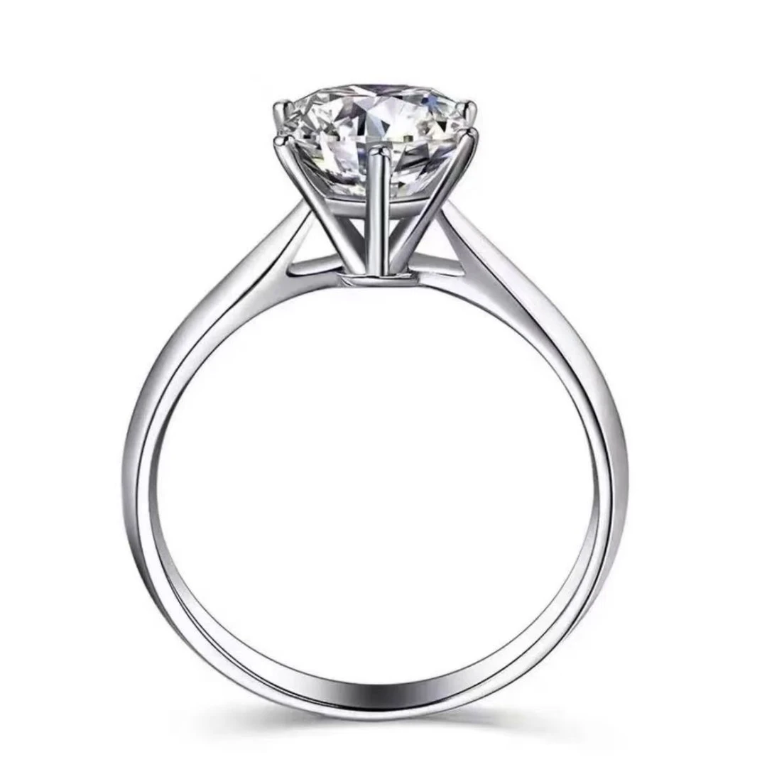 【南非之星】 NFZX 高端奢华定制   周家六爪 戒指1.0CT