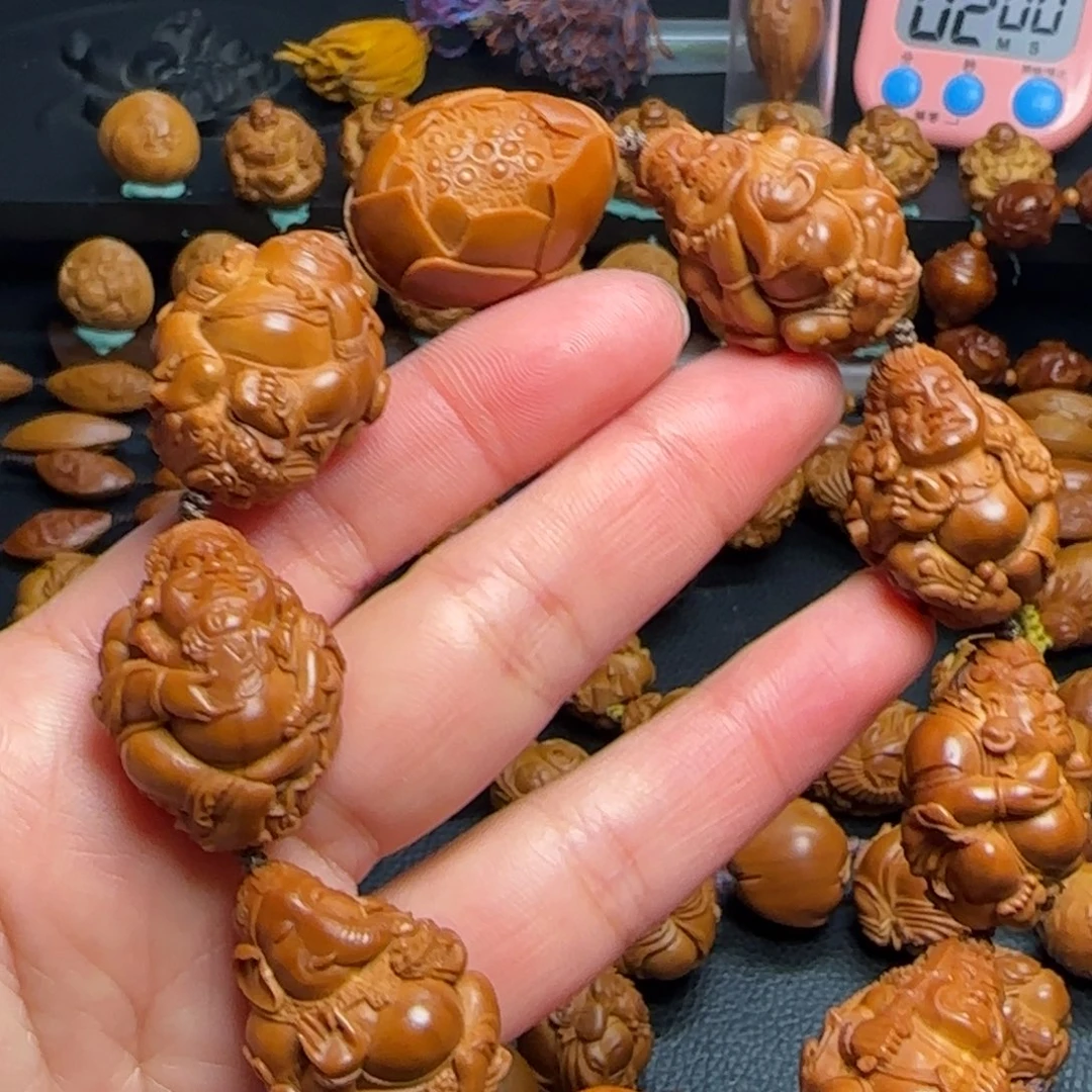 橄榄核手串/手链来****神纯手工八圣