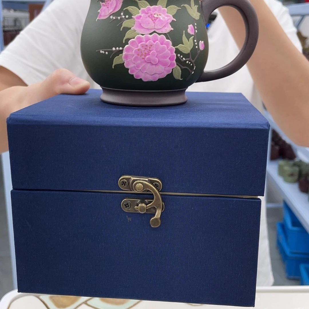 茶杯紫砂粉浆葫芦