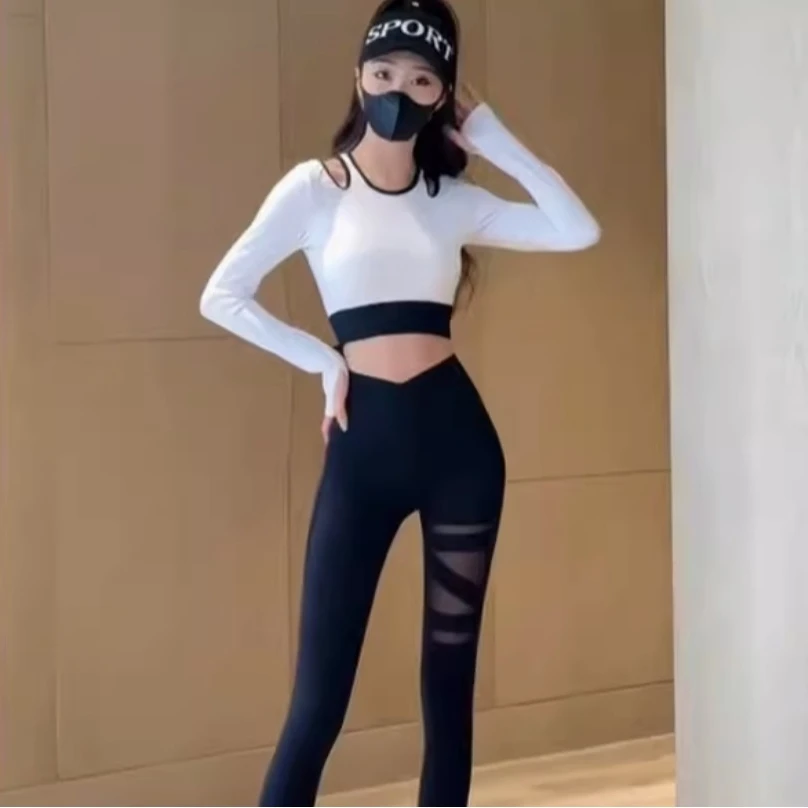 【16号】J33605跑步运动瑜伽女健身上衣高级感普拉提训练服MCY
