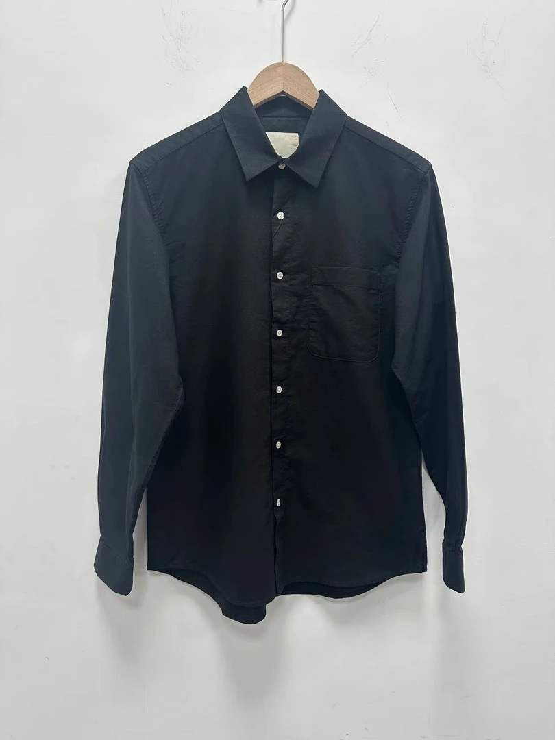 纯色简约休闲宽松衬衫G98