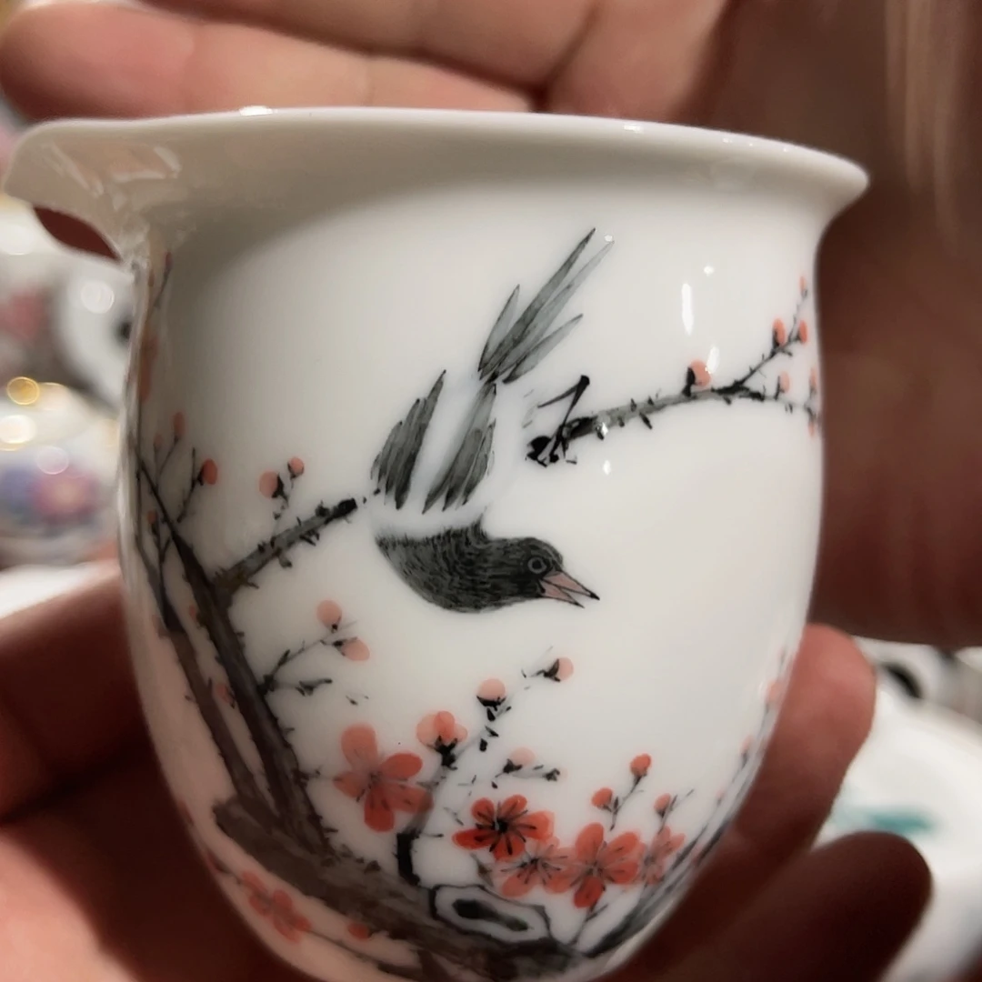 醴陵老厂瓷微瑕慎拍
