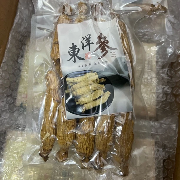 东洋参 一级东洋参 优质东洋参大枝规格 原枝货 高丽籽品种