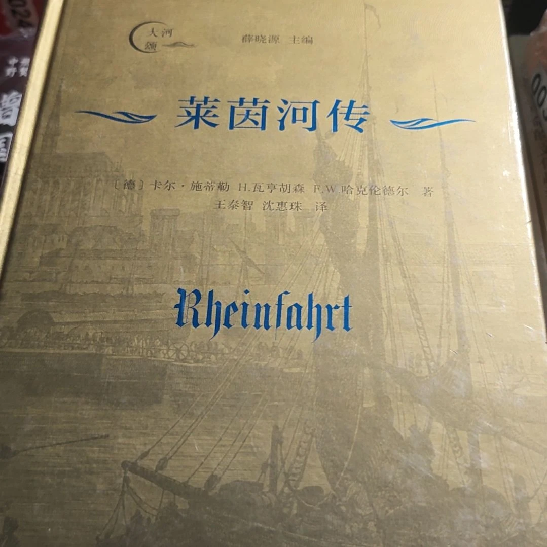 莱茵河传精装塑封库存书