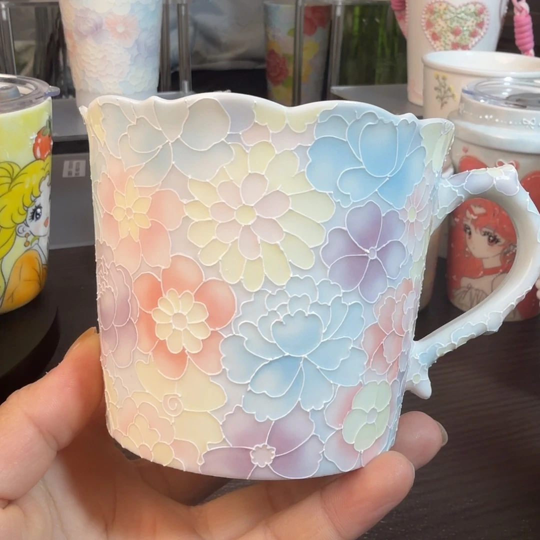 陶景德镇手绘马克杯