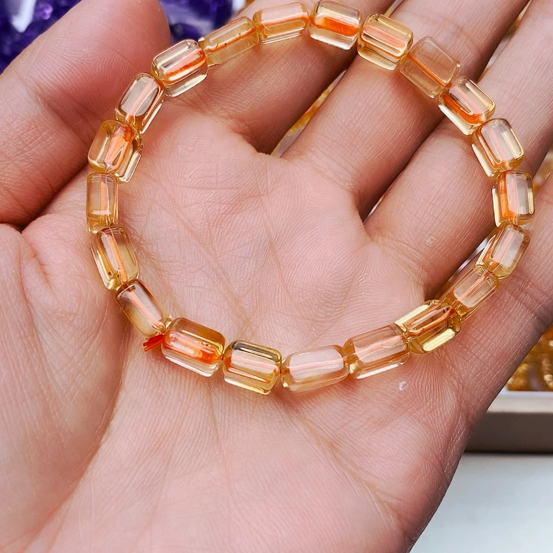 水晶手串未镶嵌天然