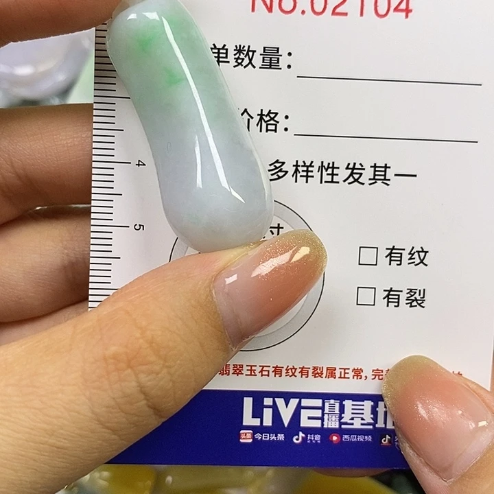 ****毛翡翠未镶嵌颈饰翡翠