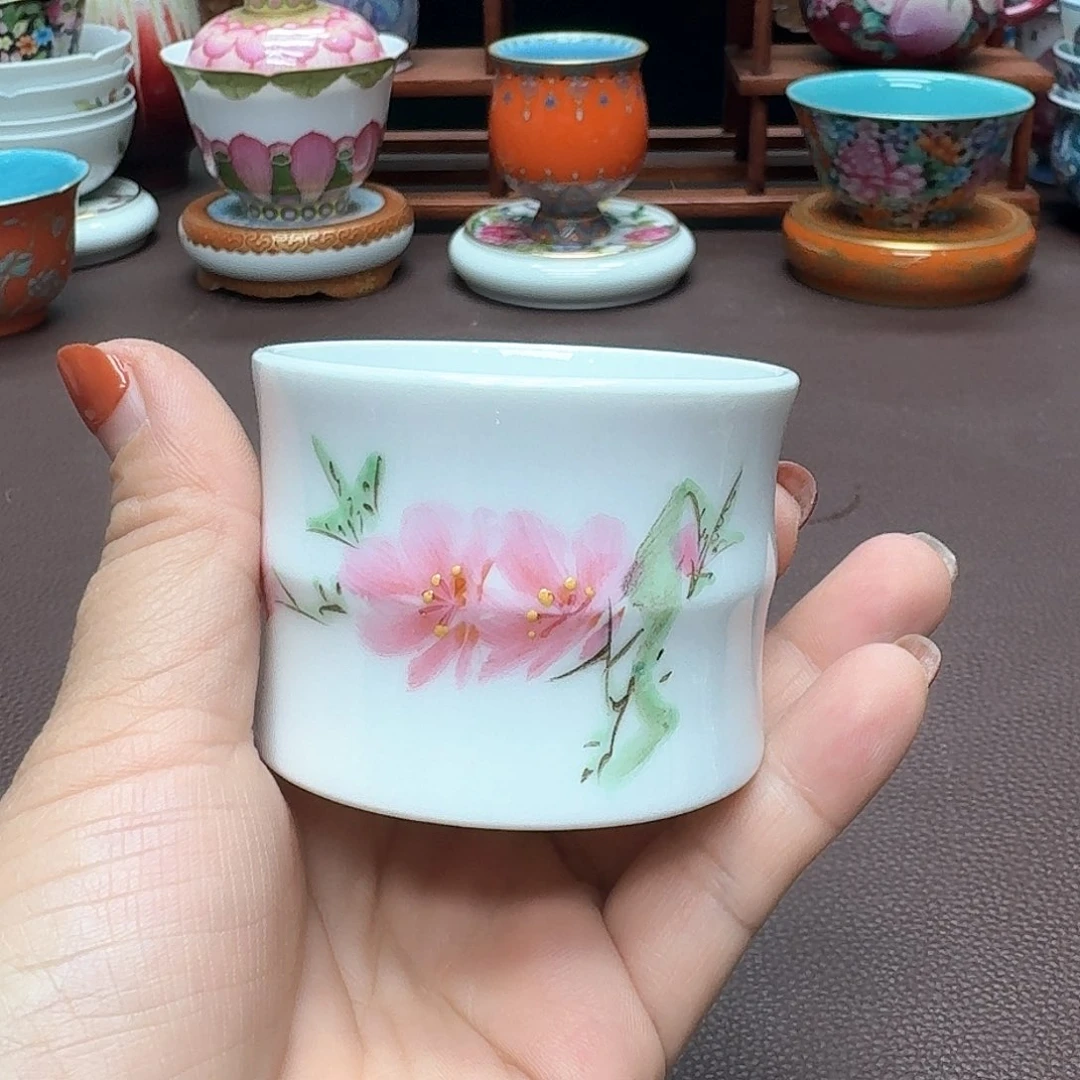 瓷片景德镇仿古手工制作精品展示