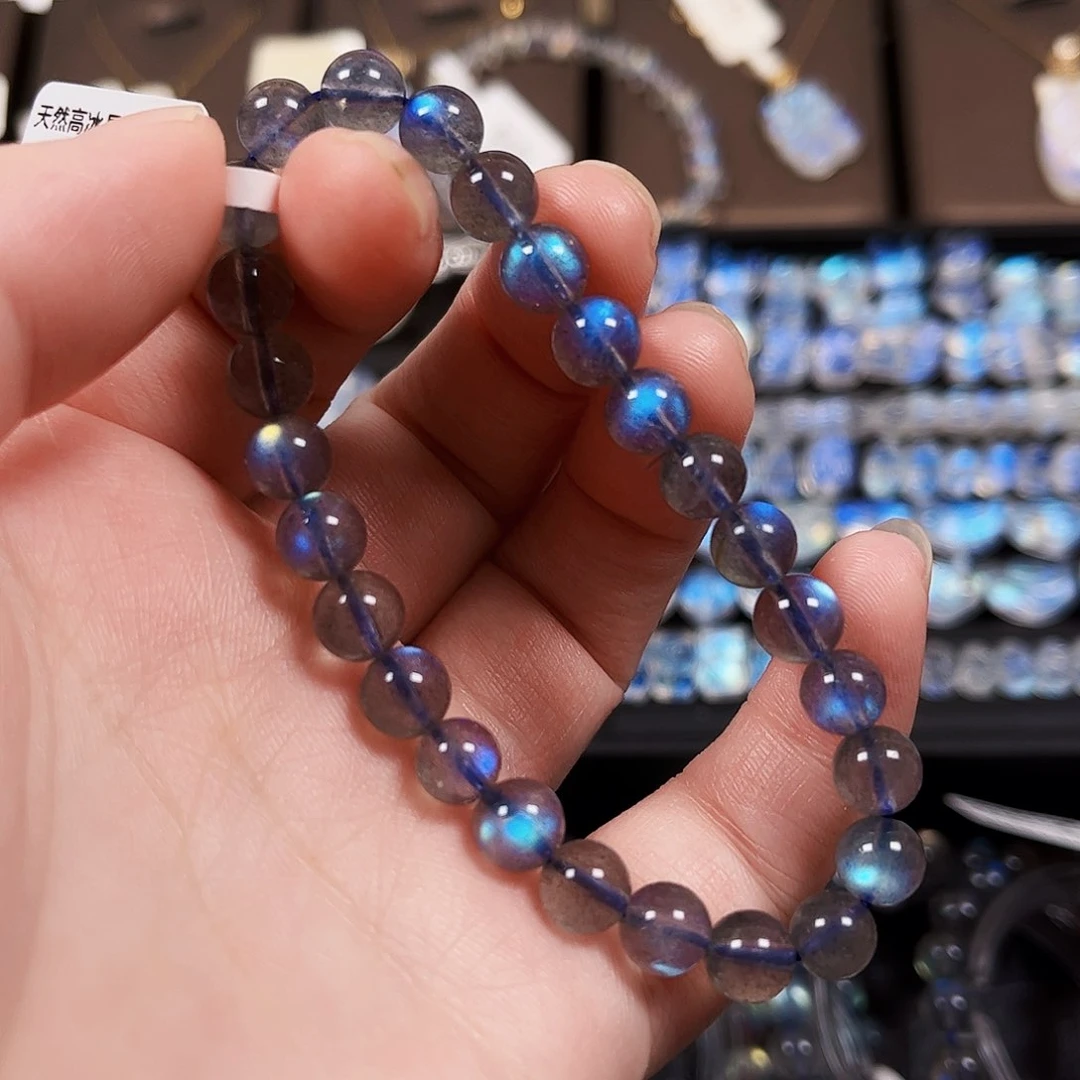 手链未镶嵌长石7.5mm左右