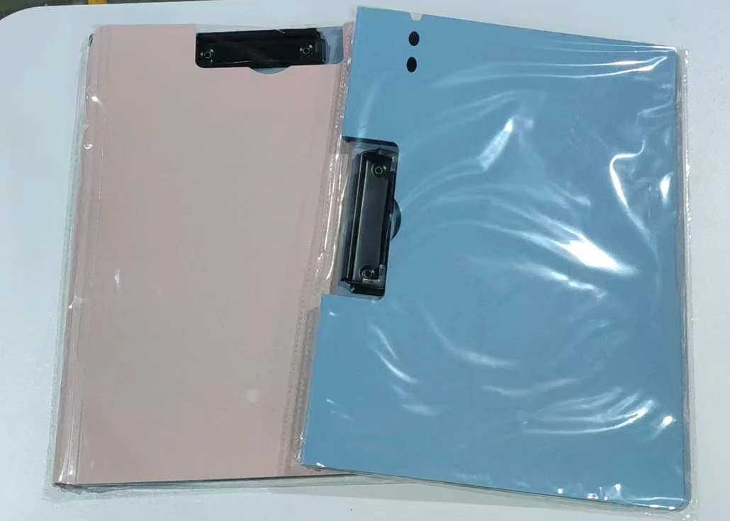 莫兰迪色系发泡a4板夹文件夹