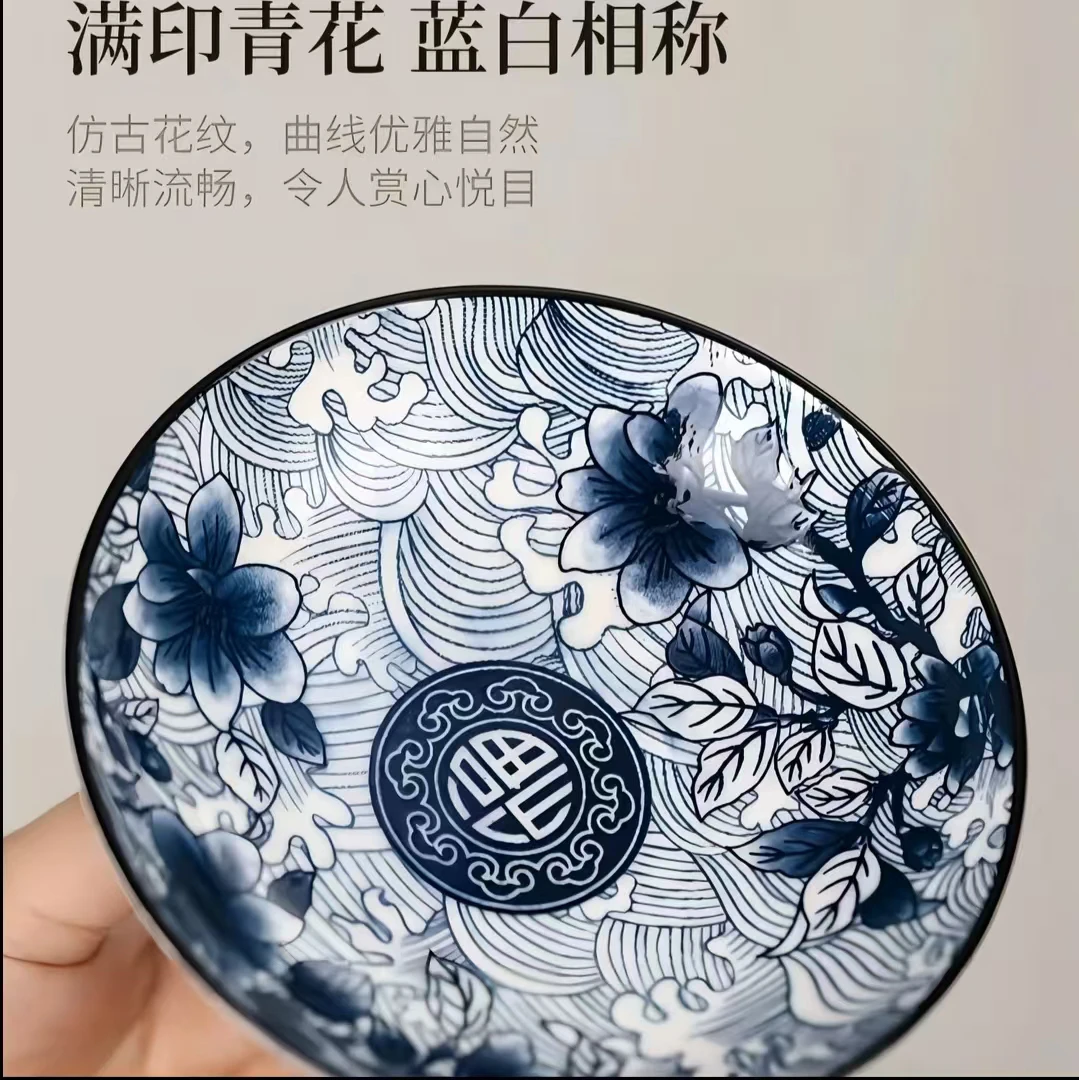 山茶花果盘 大果盘 F18