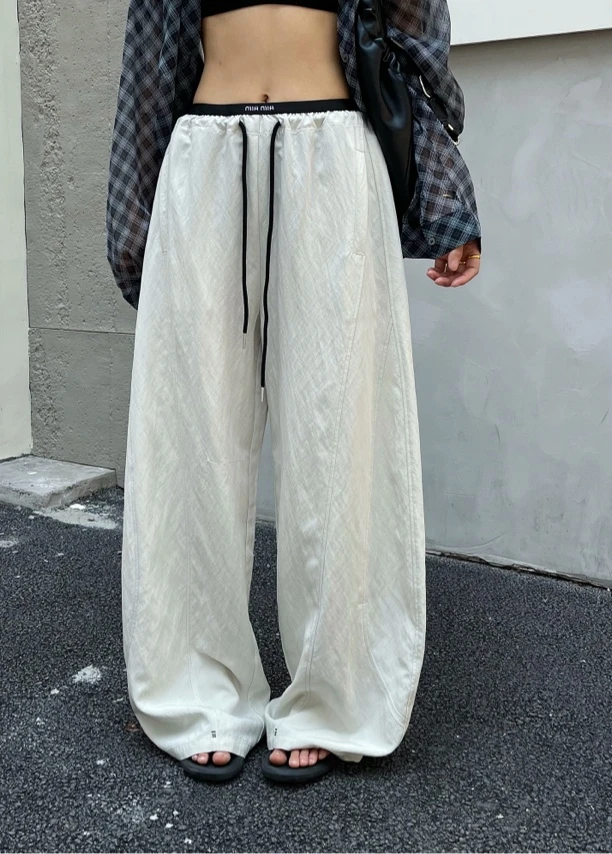 有货VMAO#8307夏季福利高品质弯刀裤，裤长：105cm