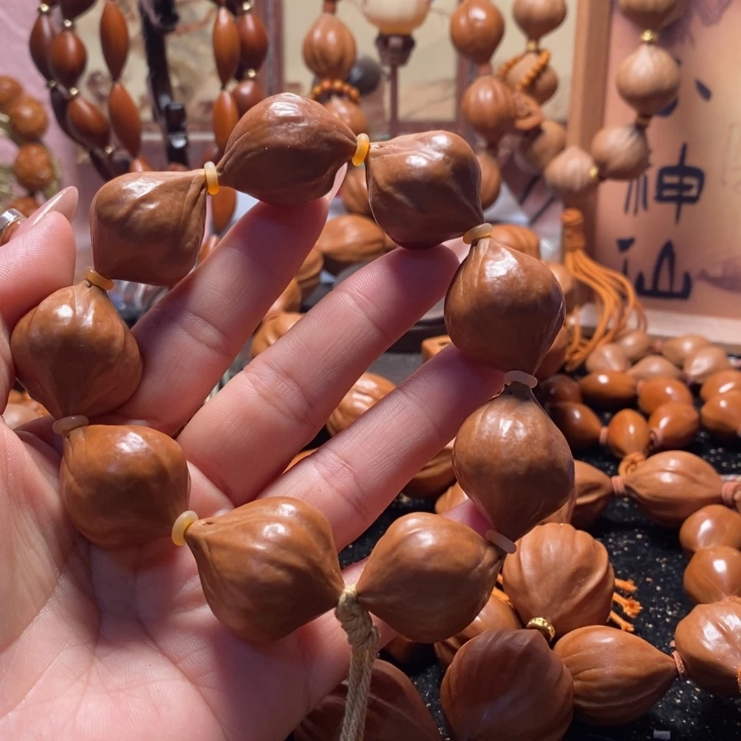 手串/手链橄榄核2.3蒜头素 核 铁9颗