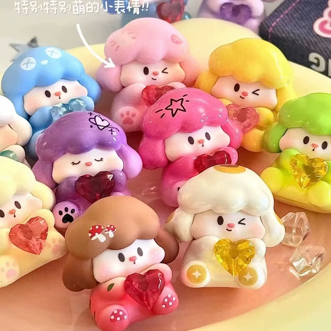 【拆盒】Buddy小狗也心动萌粒系列潮玩盲盒