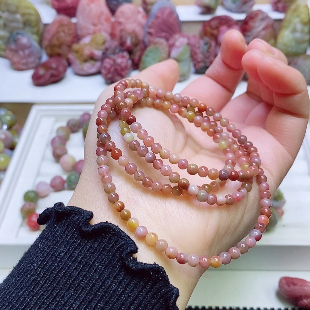 玛瑙/玉髓盐源玛瑙手链未镶嵌