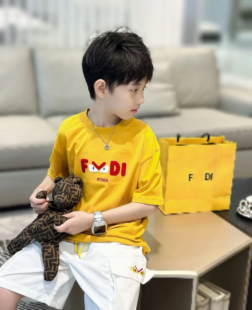 2025夏季新款儿童上衣潮牌两件套