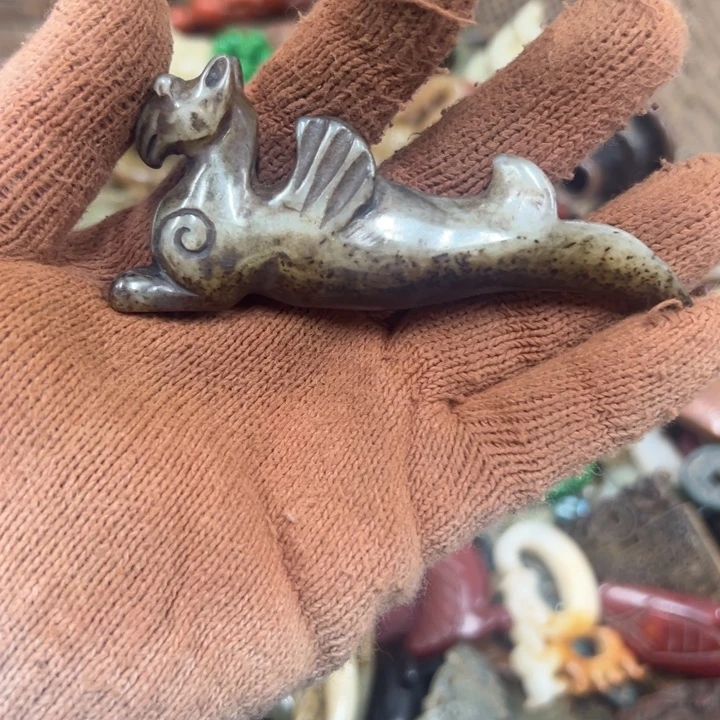 和田玉（青玉）未镶嵌挂件