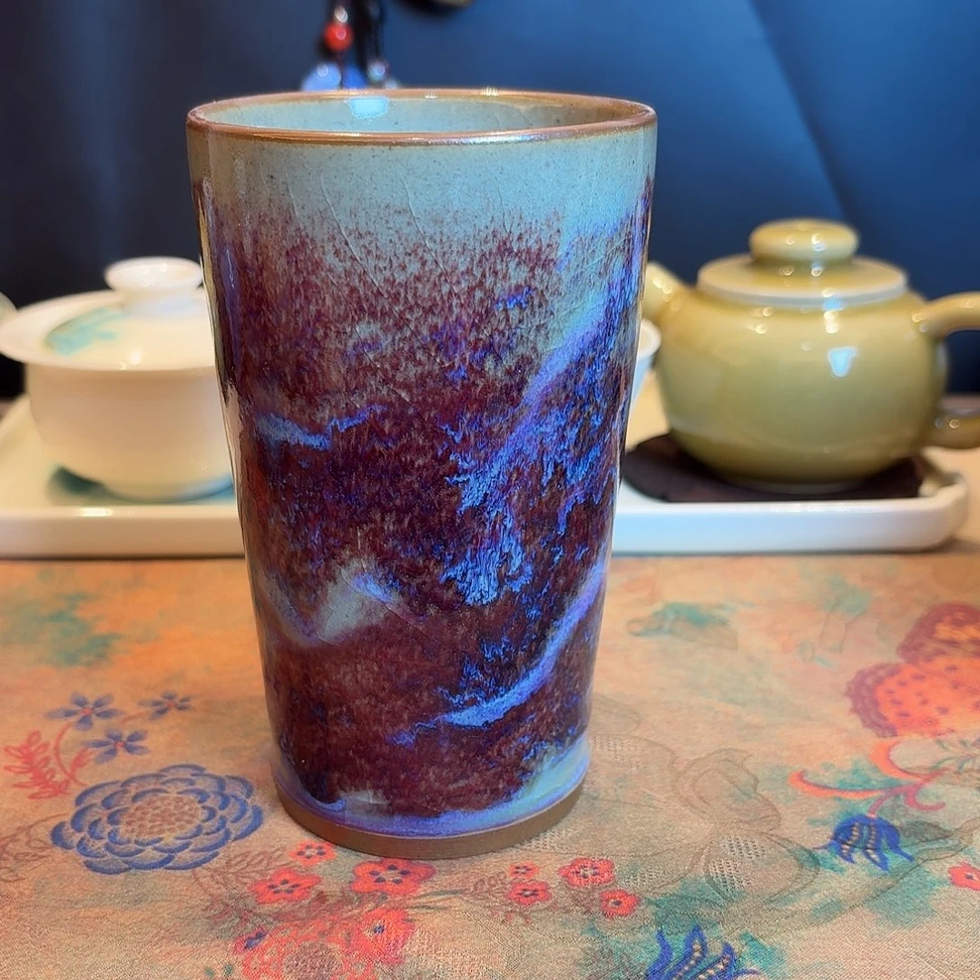 宋代五大名窑钧瓷茶具