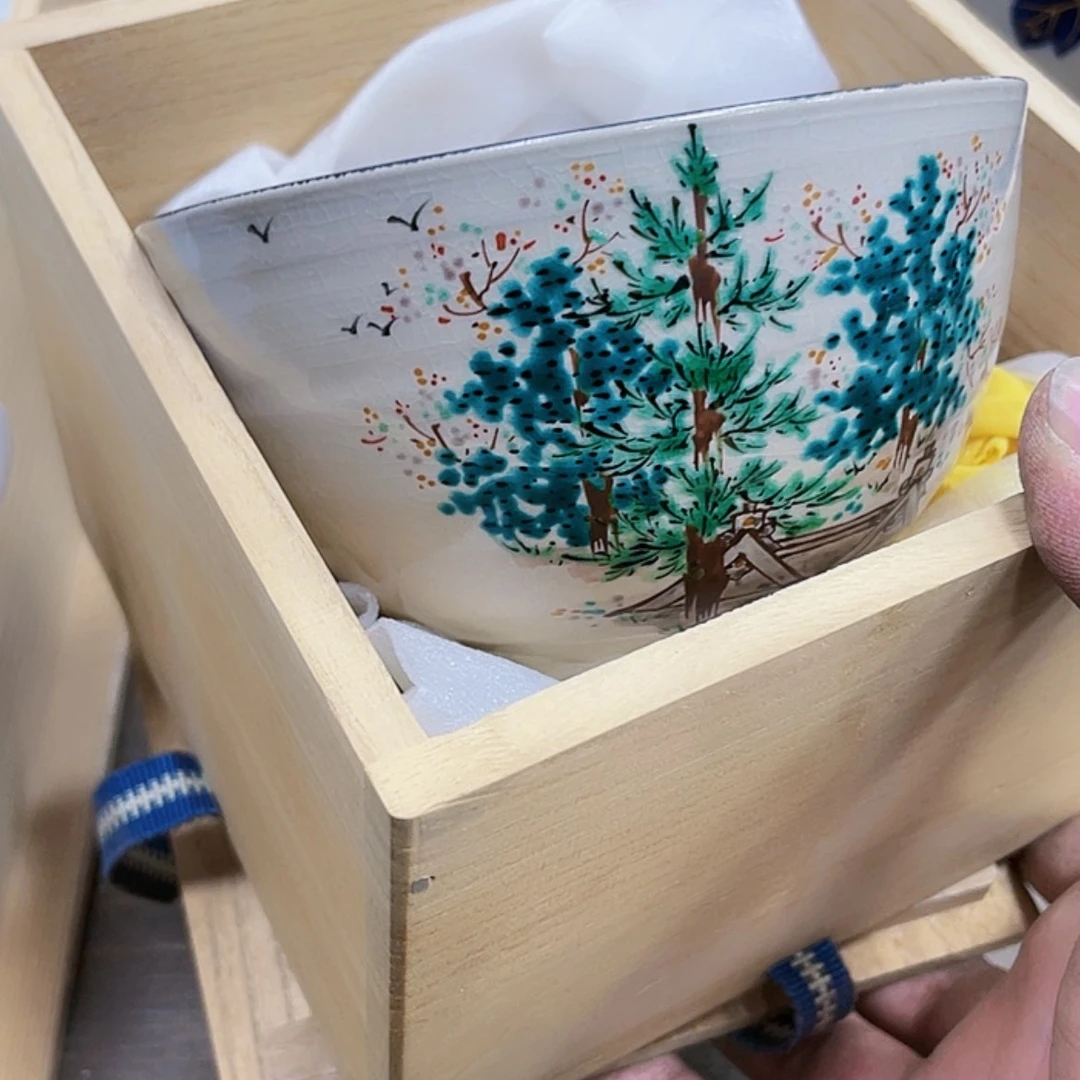 【闪购商品】瓷片自**者瓷制作工艺品摆件