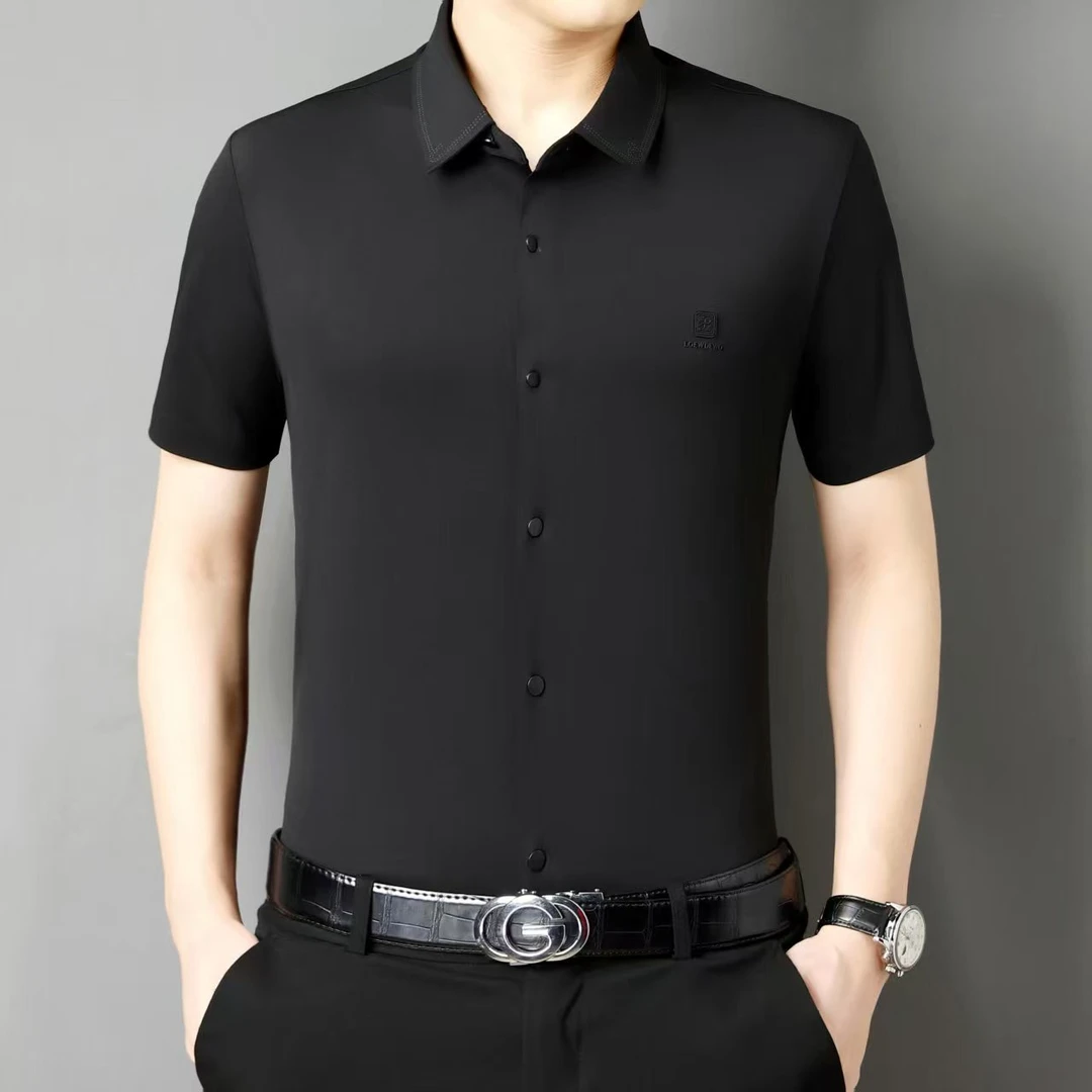 男士无痕蚕丝免烫蚕丝-8811