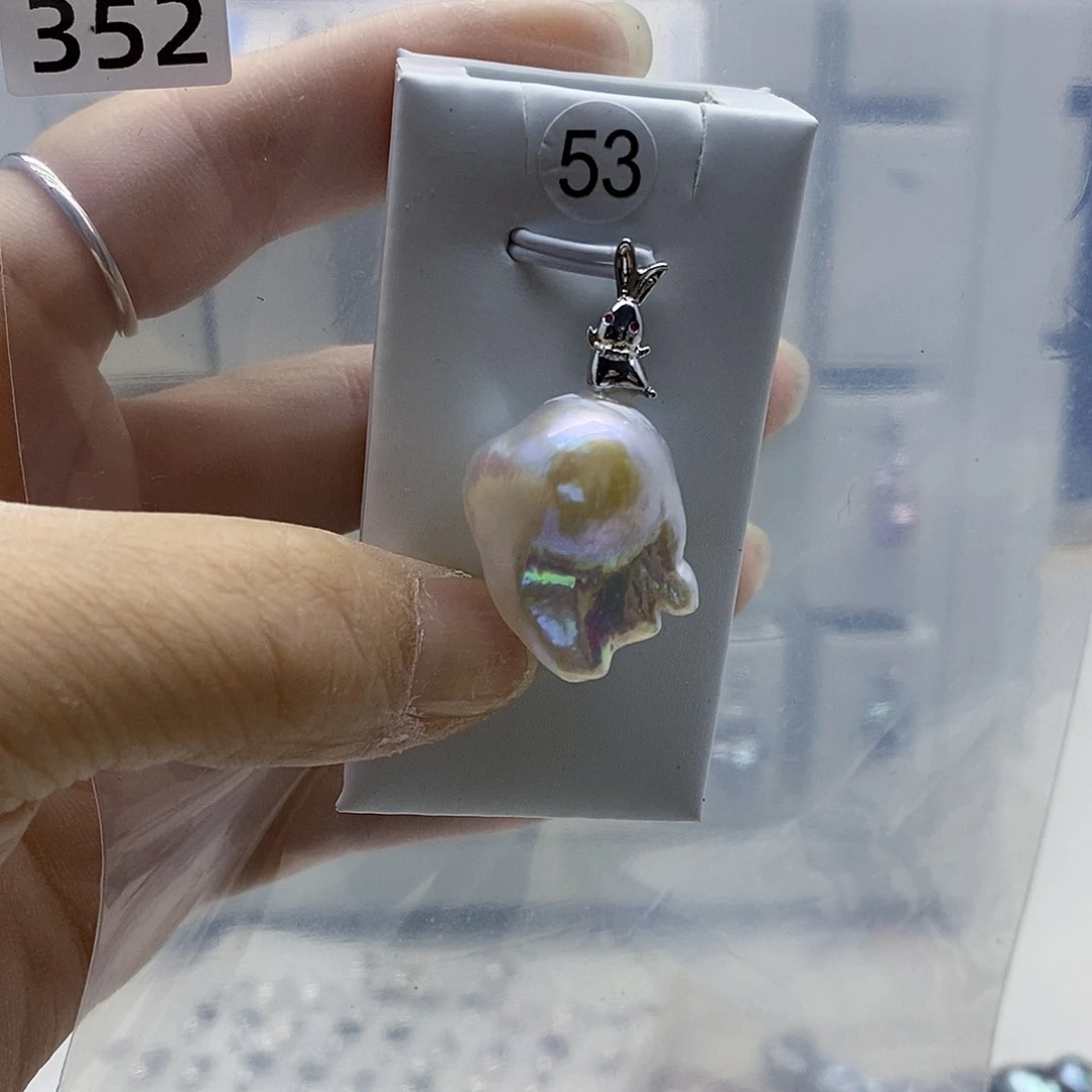 颈饰合金淡水珍珠