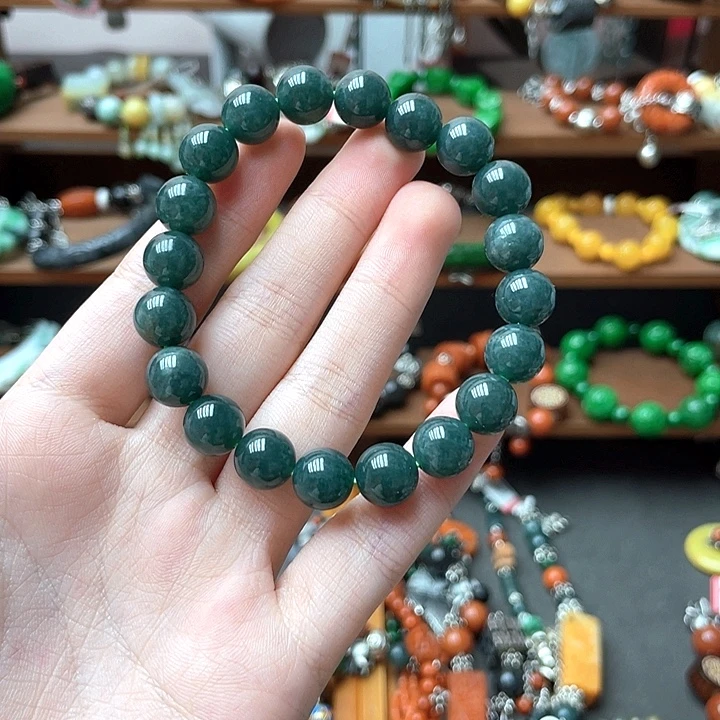 翡翠未镶嵌手链饰品