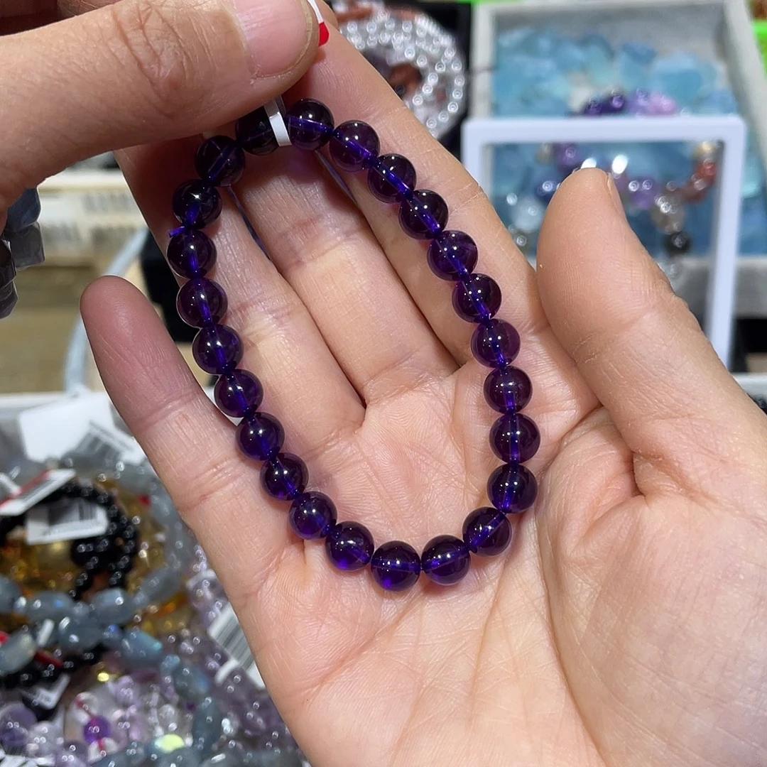 水晶手串7.5m m未镶嵌晨*z s 1062