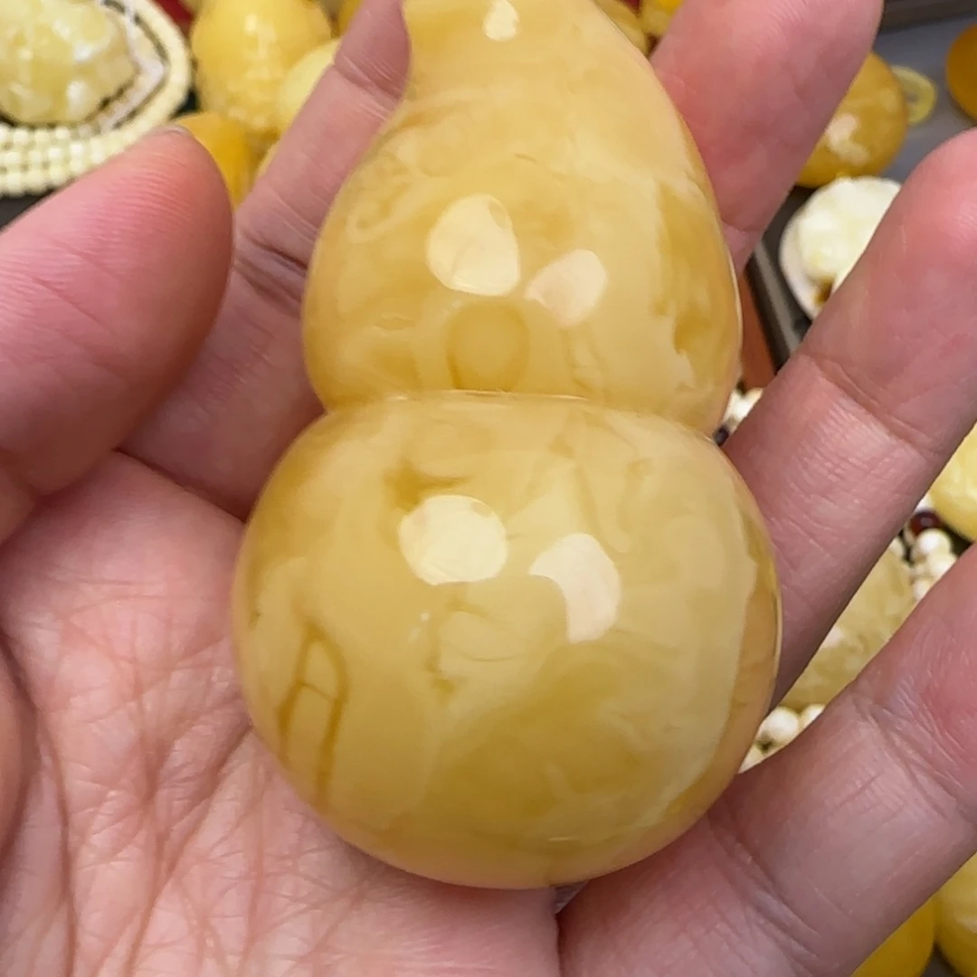 蜜蜡颈饰未镶嵌天然蜜蜡