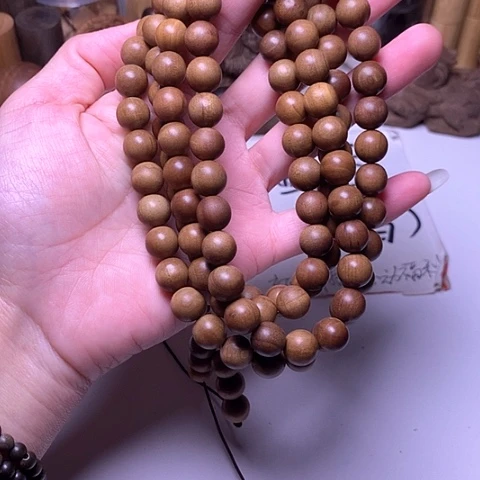 檀香木手串/手链檀香黑肉1.0/108多圈
