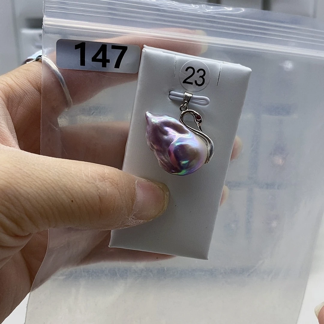 颈饰合金淡水珍珠