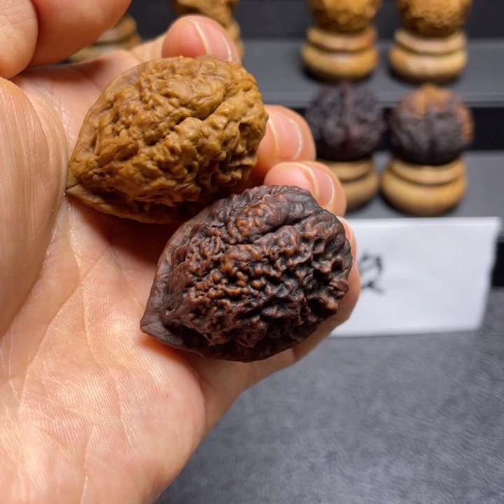 文玩核桃吊坠F鳄鱼头36