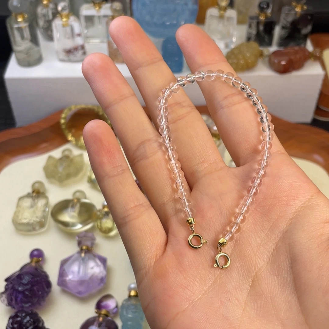 今***啦颈饰未镶嵌水晶天然水晶吊坠789