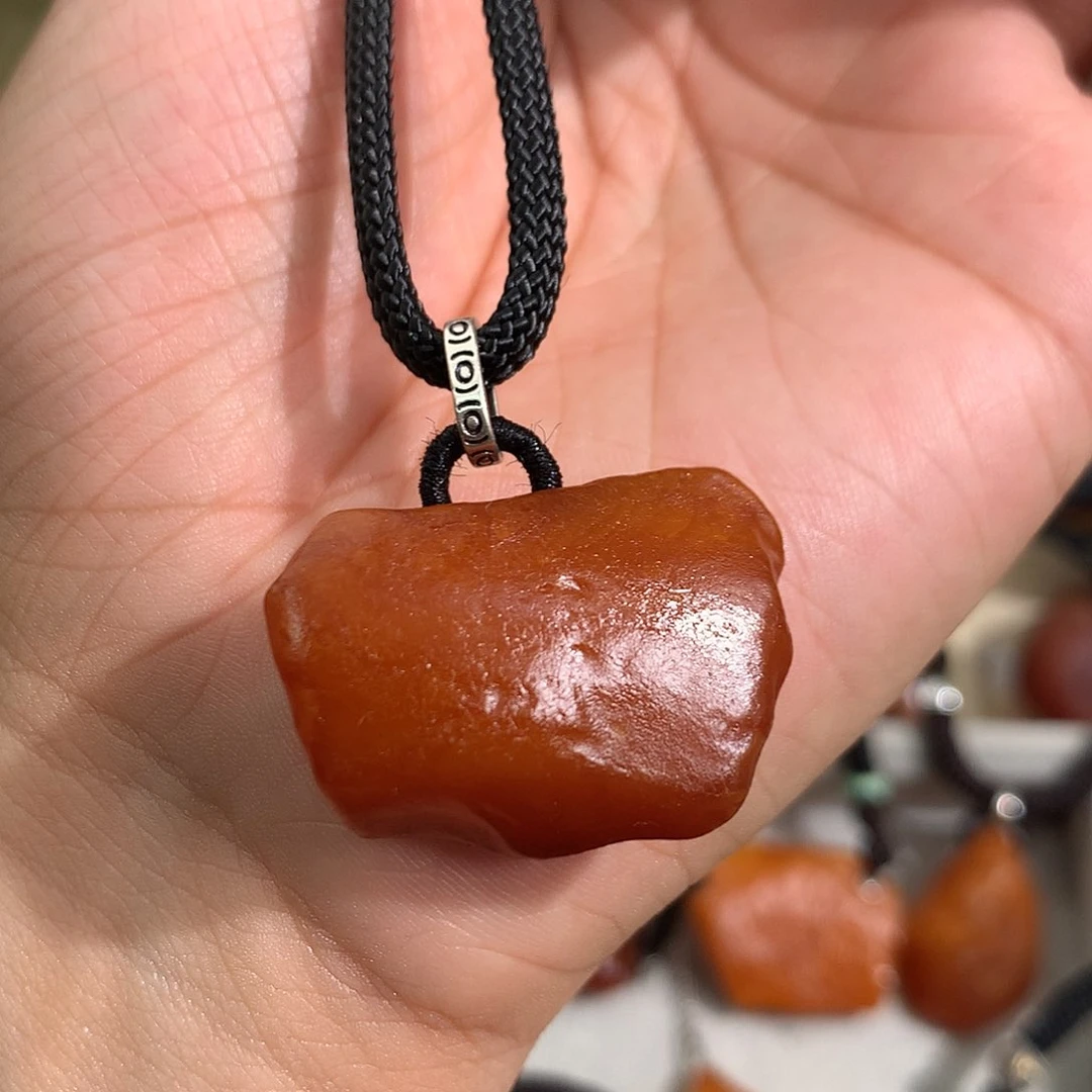 蜜蜡裸石未镶嵌你