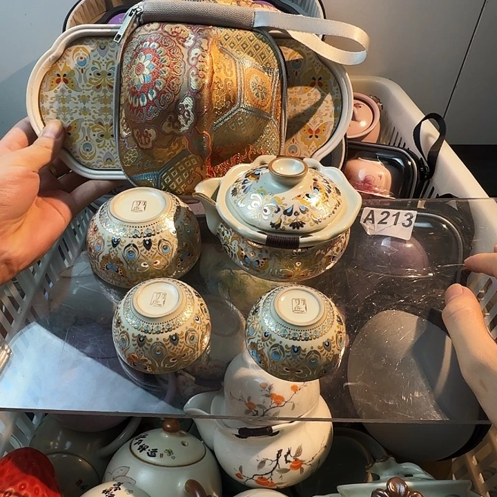 颜瓷闪购链接商品550带茶盘