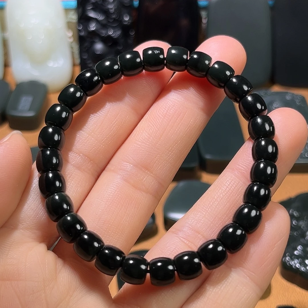 和田玉（青玉）未镶嵌颈饰