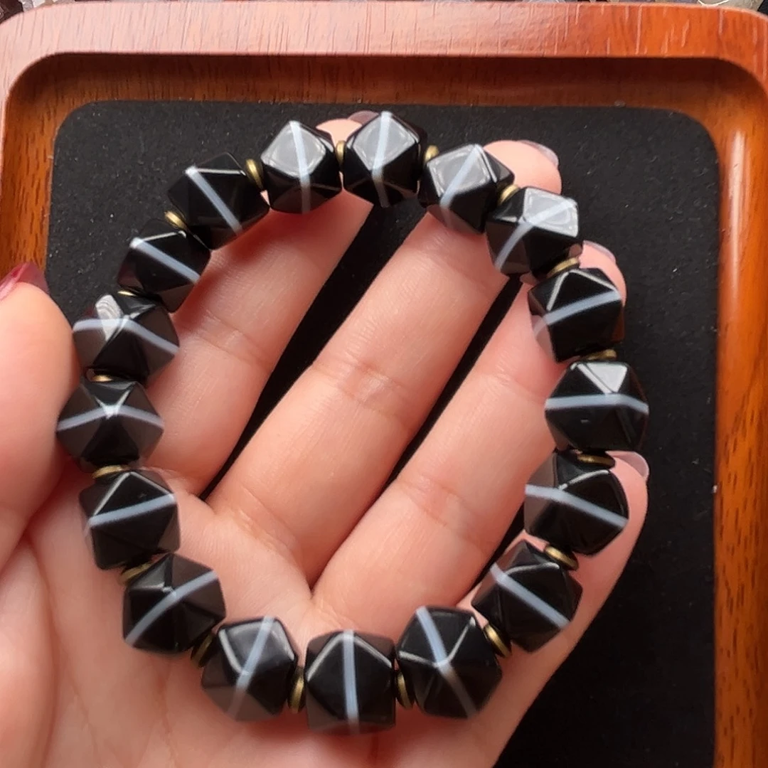 玛瑙/玉髓未镶嵌手链