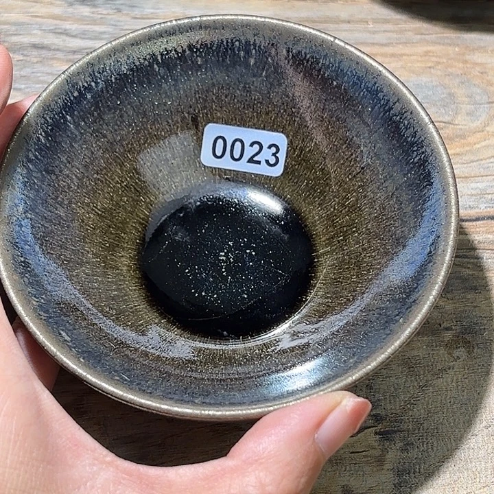 茶盏沐雨茶器柴烧主人杯
