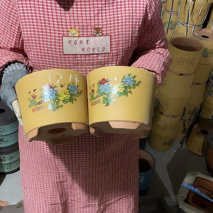 紫砂花盆紫砂花盆